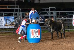 2024-wisconsin-river-pro-rodeo_r02_bullfighters_miles-jones-luke-moore_doug-jorgensen-1